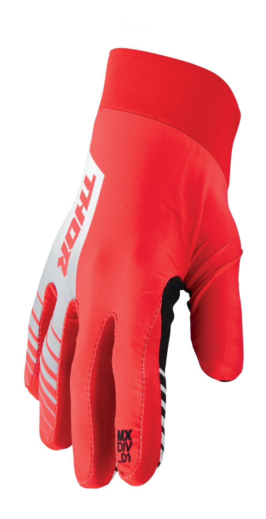 Thor 2024 Motocross Gloves Agile Analog Red